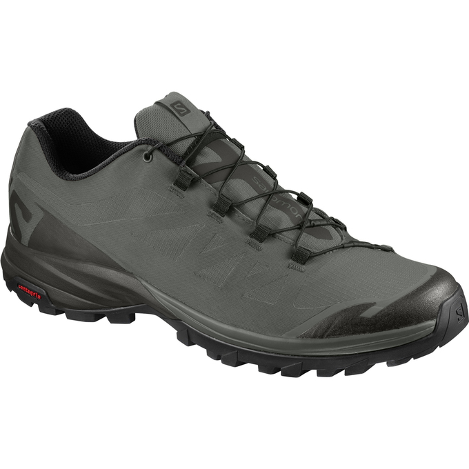 SALOMON OUTPATH Philippines - Men's Hiking Shoes - Grey/Black | 462735-ZBG